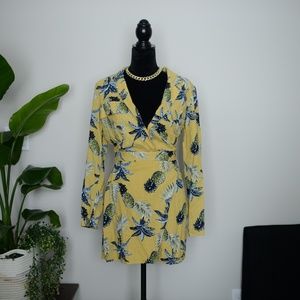 Marjorelle x Revolve | Floral Wrap Dress | Sz S